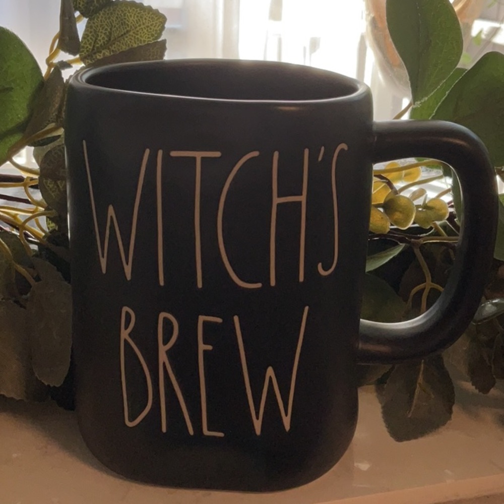 Brand New Rae Dunn WITCH’S BREW HALLOWEEN Black Coffee Tea Mug